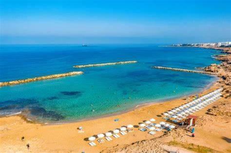 Modern Sea View Apartment Regina Gardens Paphos Luaran gambar
